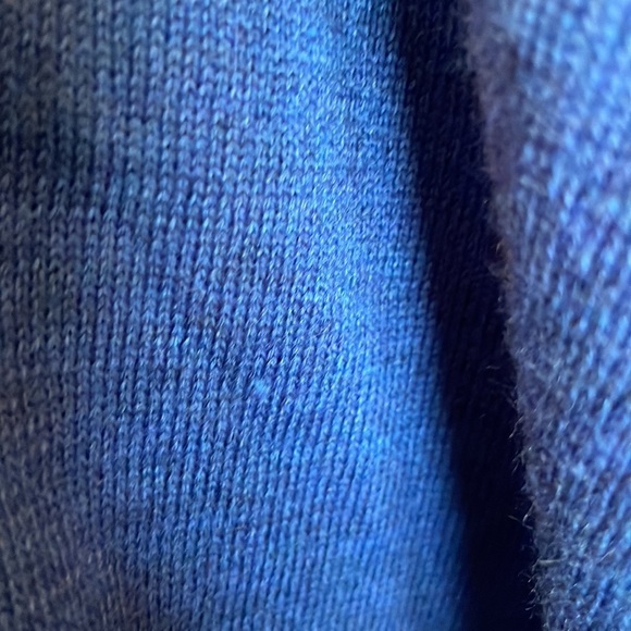 Express Men Wool Blend Sweater SZ XXL V-Neck Blue Soft and Stretchy - Picture 14 of 15